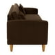 thumbnail image 5 of Sofa New Retro 3CG Felpa 04 Chocolate, 5 of 6
