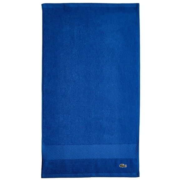 Toalla de mano Lacoste Heritage Supima Cotton Surf Blue 40x75 cm