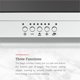 thumbnail image 3 of Tostadora Russell Hobbs TRL9300BKR de vidrio, 2 rebanadas, larga, 3 of 8