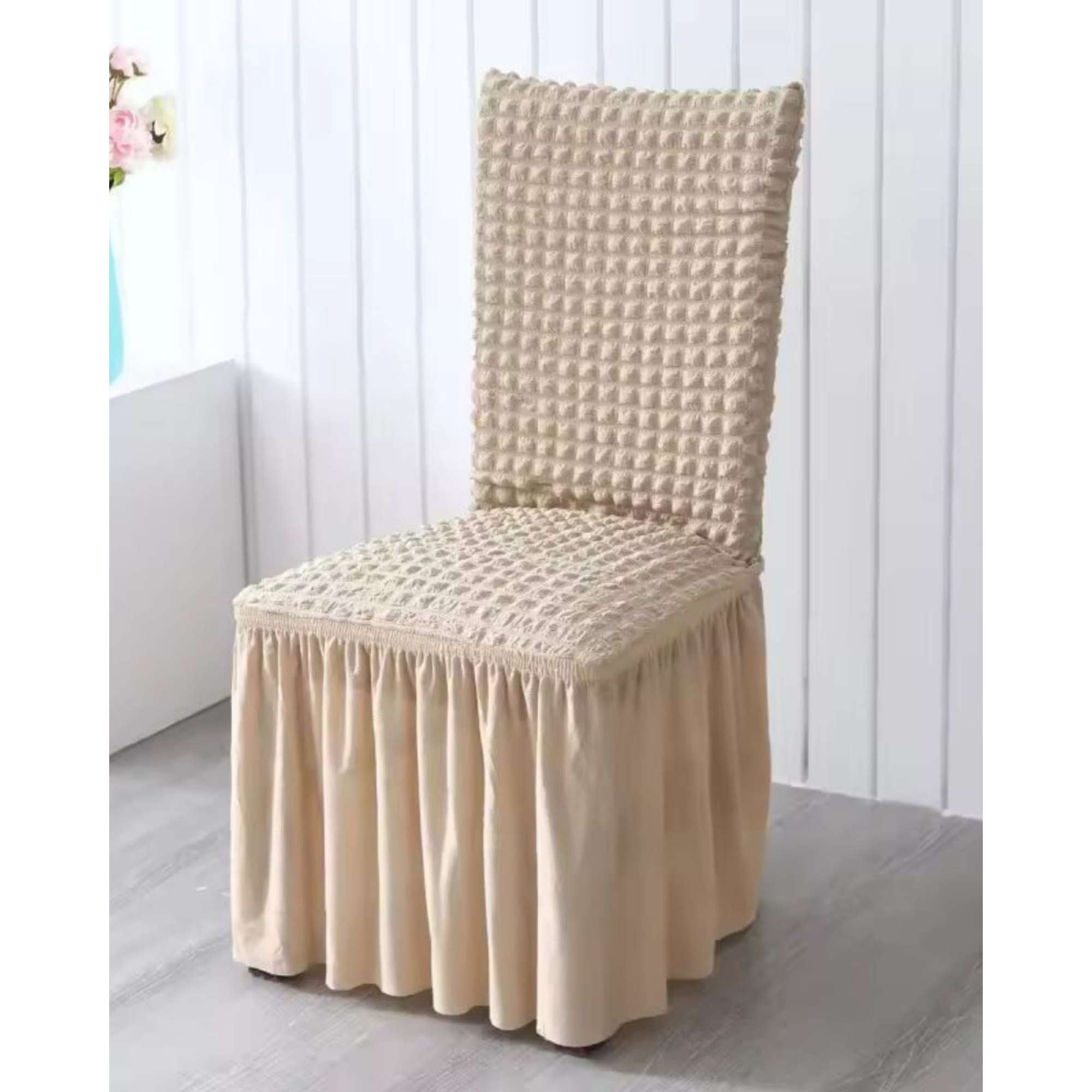 Todo Para El Hogar - Set De 6 Fundas De Sillas 100% Turkas