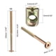 thumbnail image 3 of Conjunto de Pernos y Tuercas para Muebles Uxcell M6x100mm Acero al Carbono Zincado 4 Conjuntos, 3 of 3