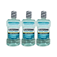 Pack 3 Enjuague Bucal Listerine 1L Cool Mint Protección Oral