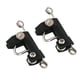 thumbnail image 1 of Par de clips con cremallera TACO Marine COK-0001B-2 de acero inoxidable, 1 of 1