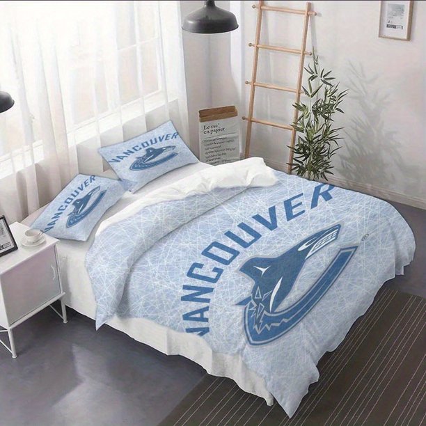 3pcs Vancouver Logo Duvet Cover Set - 2/3 Bedding Set Soft Duvet Cover And 1/2 Pillowcase