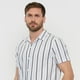 thumbnail image 3 of Camisa Hombre Summer Rayas Color Blanco Corona, 3 of 5