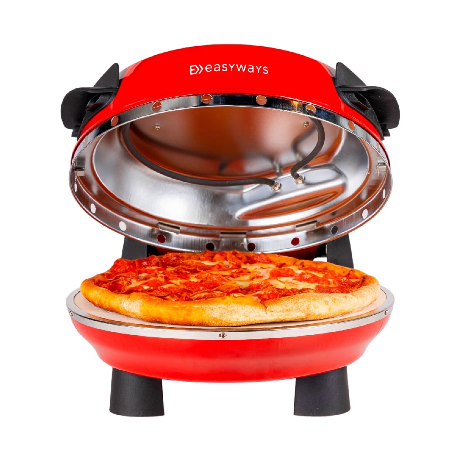 Easyways - Horno Pizza Oven Rojo