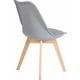 thumbnail image 4 of SET DE 2 SILLAS DE COMEDOR TULIP GRIS MADERA, 4 of 7