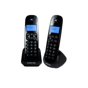 Motorola - Pack 2 Telefonos Digitales Dual Inalambricos M700-2