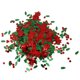 thumbnail image 4 of 30 G / Bolsa De Navidad Confeti Hoja Mesa Confeti Decoración Navide?a, 4 of 5