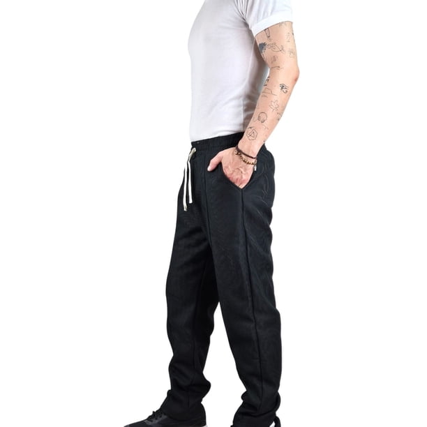 Pantalón Hombre Recto Forro Interior Frisado Bolsillos 7121