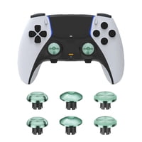 Genérico - Compatible Con Ps5 Dualsense Edge Controller Metal Thumb Stick Caps, Analog Stick Joystick Replacement Parts Accessory Kit-Verde