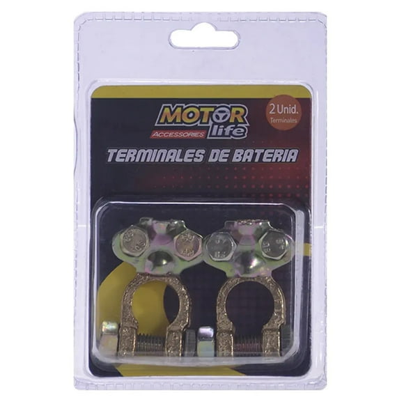 MOTORLIFE TERMINAL DE BATERIA BRONCE BL.PAR