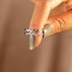thumbnail image 3 of Anillo inteligente de plata de ley S925 con doble tendencia, anillo ajustable con transferencia multicapa para mujer., 3 of 5