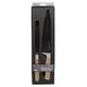thumbnail image 1 of Cuchillería Tenedor Y Cuchillo Premium 2 Piezas Acero Inoxidable - Madera Café - Negro, 1 of 3