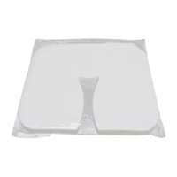 Magideal - 100 Uds. Fundas Desechables Para Cuna Facial, Funda Para Descanso Facial, Fundas Portátiles Multiusos Para Cuna De Cabeza Suave Para Salón De Masajes, Algodón