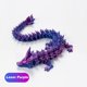 thumbnail image 4 of Cestas de pascua Toy Zobetro impresas en 3D con forma de huevo de dragón, color morado, 4 of 6