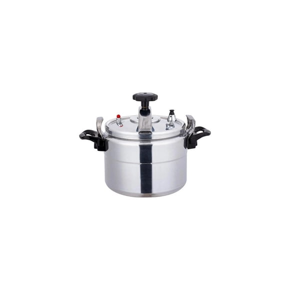 Olla A Presión Aluminio 4 Lts Cocina Preparaciones Premium Plateado