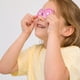thumbnail image 1 of Aros de flor con esmalte rosado de 6 mm para niñas, 1 of 4