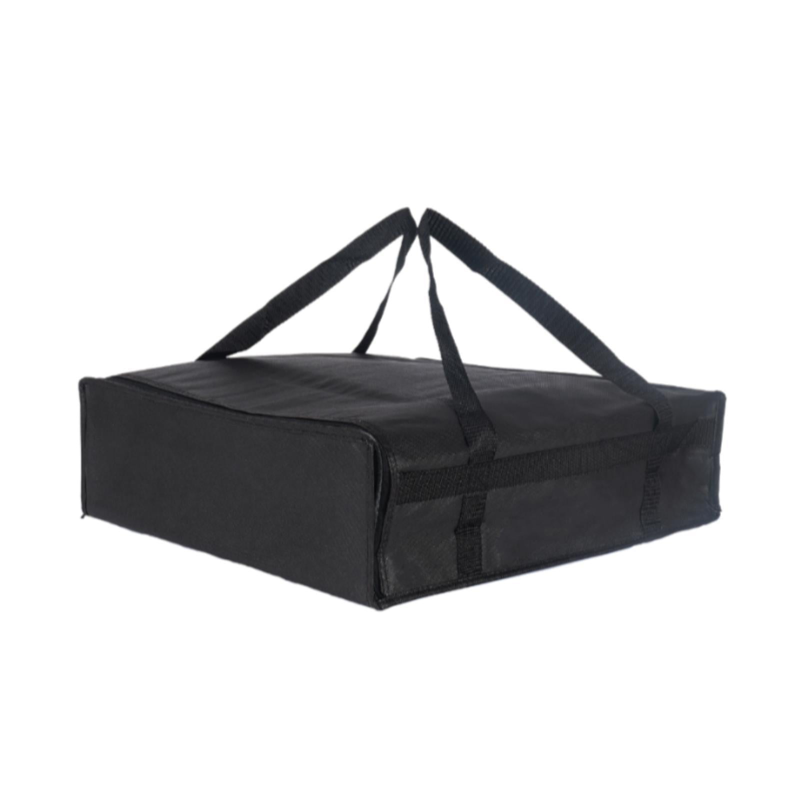 Magideal - Pizza Bolsa Aislante Para Mantener Caliente Bolsa Portadora De Pizza Bolsa Térmica Para Alimentos Fríos Y Bebidas Con Asa Ergonómica Adecuada Para Reu 40x40x15 Cm