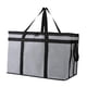 thumbnail image 3 of Bolsa De Entrega Aislada Bolsa De Entrega Para Llevar Para Trabajo Viajes Catering Gris Negro, 3 of 5