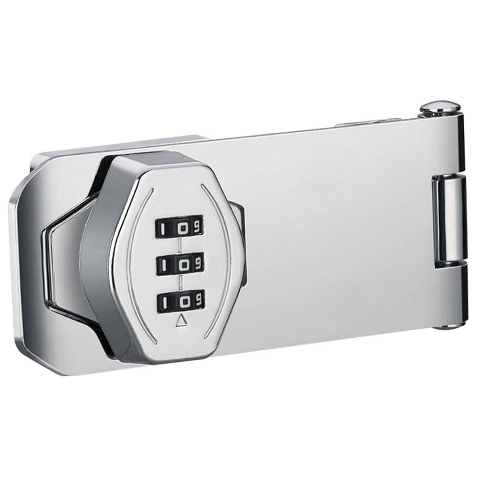 Magideal - Caja De Seguridad Con Combinación De Cerrojo Giratorio Para Almacén Y Oficina - Caja Fuerte Con Cierre Giratorio Para Guardar Tus Pertenencias En El Argenta 8X4.1X2.3Cm