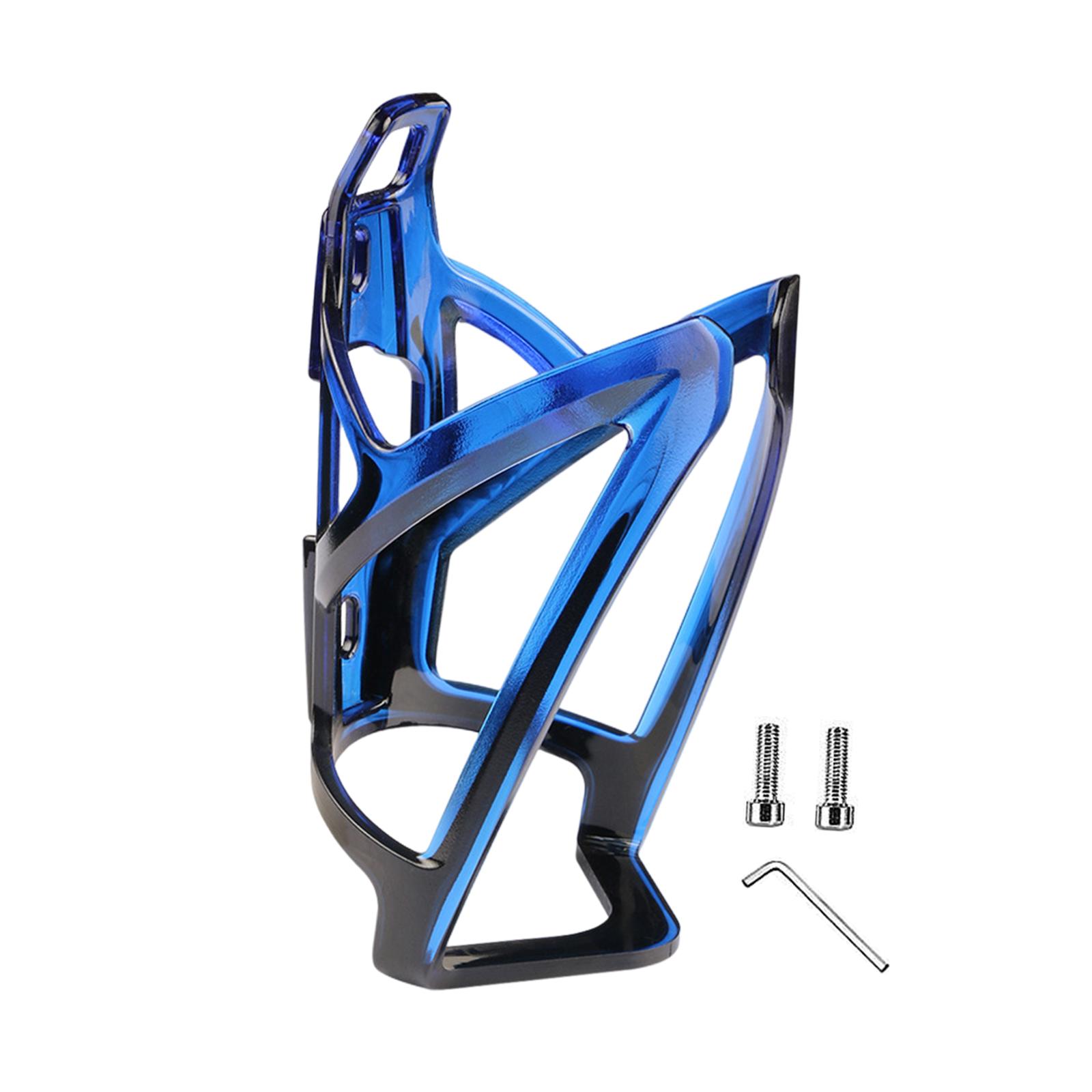 Ioensy - Soporte Para Botella De Agua Para Bicicleta Soporte Para Bebida De Agua Ultraligero Azul