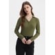 thumbnail image 1 of Polera Mujer Manga Larga Verde Militar Claro, 1 of 4