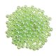 thumbnail image 2 of 100 unids 8 mm imitación perla verde grano suelta espaciador perlas perforadas diy encontrar, 2 of 3