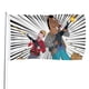 thumbnail image 1 of BoJack Horseman Bandera impresa con temática, regalo perfecto para fanáticos, amigos y familiares, y adecuada para actividades al aire libre e interiores, decoraciones de fiesta. 90 cm × 150 cm., 1 of 6