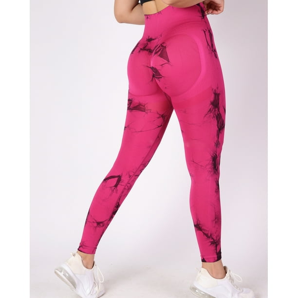 Calza Deportiva Mujer Tie Dye Levanta Cola