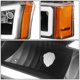 thumbnail image 5 of Juego de faros LED DRL negro ámbar DNA MOTORING, 5 of 7