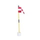 thumbnail image 5 of Golf Putting Green Bandera Y Copa De Agujero Golf Portátil Bandera De Golf Juego De Copa De Agujero Rojo Blanco, 5 of 5
