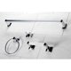 thumbnail image 4 of Set de accesorios para baño Kingston Brass Americana cromado, 4 of 5