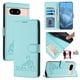 thumbnail image 1 of Funda tipo cartera FOXDOCK para Google pixel 8 con soporte, ranuras, RFID, diseño de gato, 1 of 5