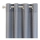thumbnail image 3 of Set de cortinas 8 piezas (2 paños + 2 velos + 4 amarres) Grafito Gris, 3 of 3