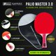 thumbnail image 2 of Palas de tenis de mesa Expert Table Tennis Master 3.0 (2 unidades), 2 of 6