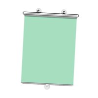 Bothyi - Persiana Enrollable Retráctil Práctica Para Apartamentos De Estilo Rústico O Restaurante.