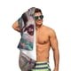 thumbnail image 5 of Sirena Negra Toalla de playa de secado rápido con diseño temático, regalo para mujeres y niñas, ideal para cumpleaños, fans, amantes de la música, uso en la playa o al aire libre, 78 × 160 cm, 5 of 6