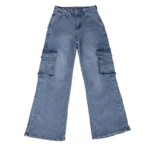 Jeans Niña Denim Pillin
