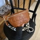 thumbnail image 1 of Fashion Quilted Waist Bag, Simple Solid Color Chest Purse, PU Leather Crossbody Bag For Women, 1 of 3