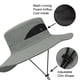 thumbnail image 3 of Sombreros para el sol de ala ancha con protección UV, plegables, para playa, pesca y actividades al aire libre., 3 of 5