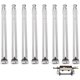 thumbnail image 1 of Juego de 8 quemadores de 43 cm para parrilla DcYourHome, acero inoxidable, 1 of 8