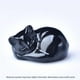 thumbnail image 1 of 1pc Sleeping Cat Crystal Carving - Healing Stone for Home Decor and Gift, 1 of 5