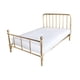 thumbnail image 5 of Cama Para Casa De Muñecas A Escala 1/12 Cama En Miniatura Para Casa De Muñecas Para Decoración De Dormitorio Con Micropaisaje Dorado, 5 of 5
