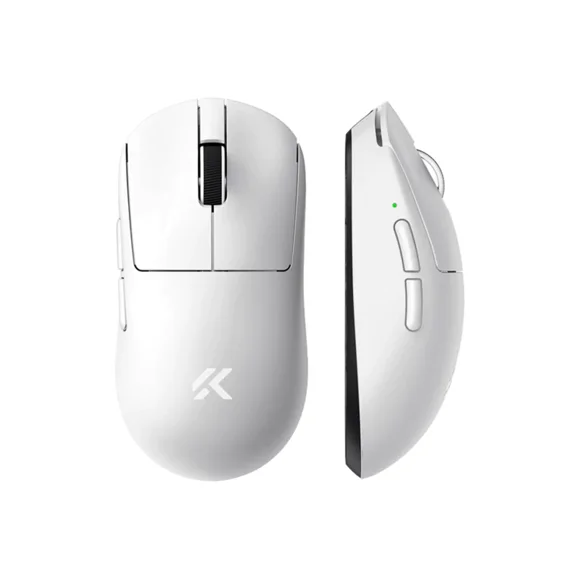 Mouse Gamer Inalámbrico MCHOSE A7 V2 Pro white