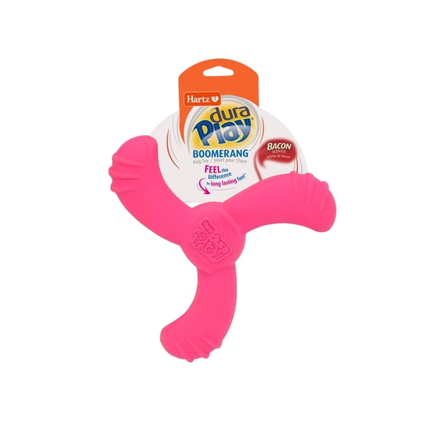 Juguete para perros Hartz DuraPlay con aroma a tocino, tamaño mediano y grande, para todas las razas