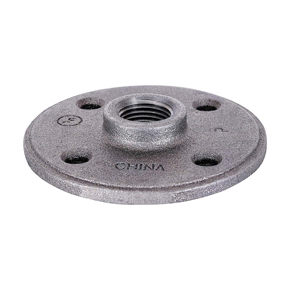 Brida De Piso Hngm0300 De Hierro Galvanizado De 1