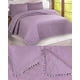 thumbnail image 3 of Quilt Premium Blanco Boho-Chic con Pompones 2 Plazas, 3 of 4