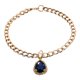 thumbnail image 1 of Collar De Perro Joya Collar De Diamantes De Imitación Bling Diamante Gota De Agua Mascota Cachorro Gato Azul, 1 of 5