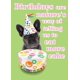 thumbnail image 1 of Tarjeta de Felicitación Glory To Dog: Pastel de Cumpleaños para Bulldog Francés, 1 of 9